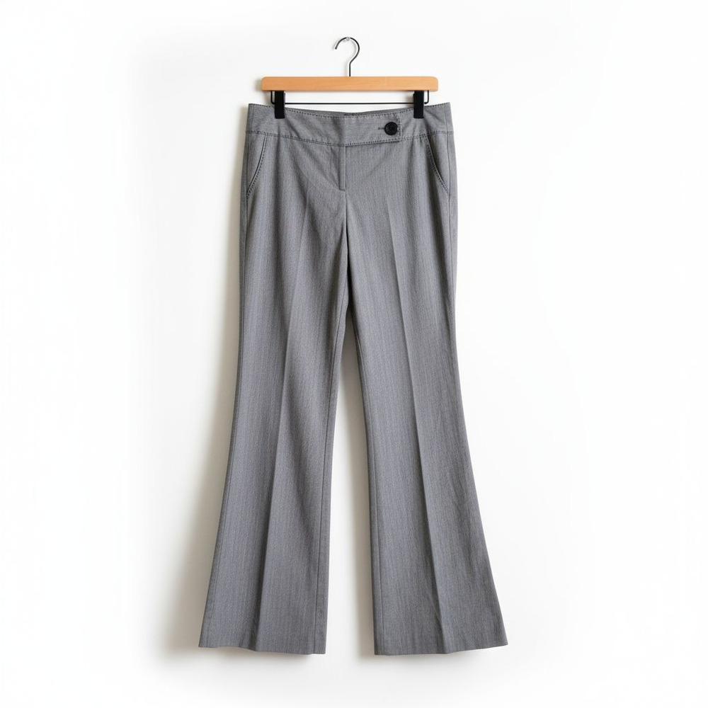 Vanity Vintage Y2K Bootcut Dress Pants Size 7 Gray